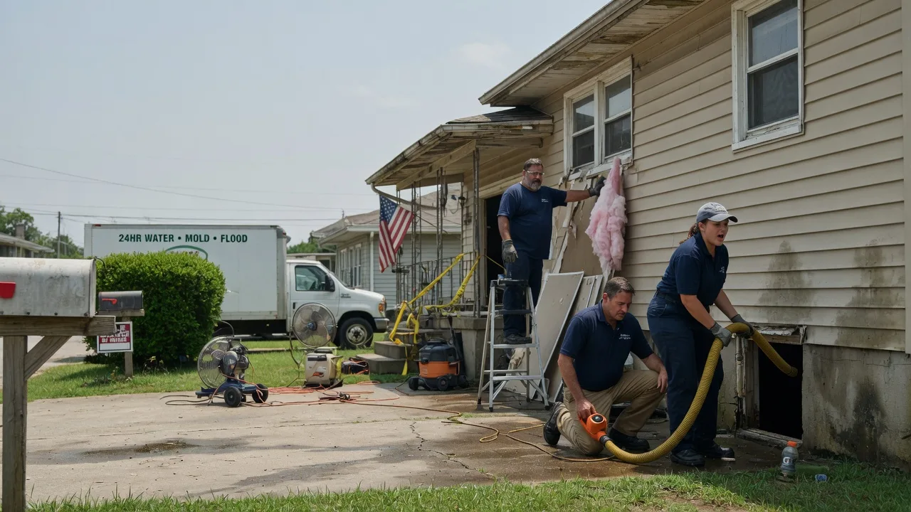 Water Damage Repair in Norway, KS near me